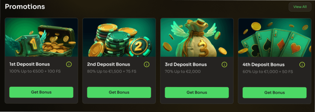 HolyLuck betalingsmetoder